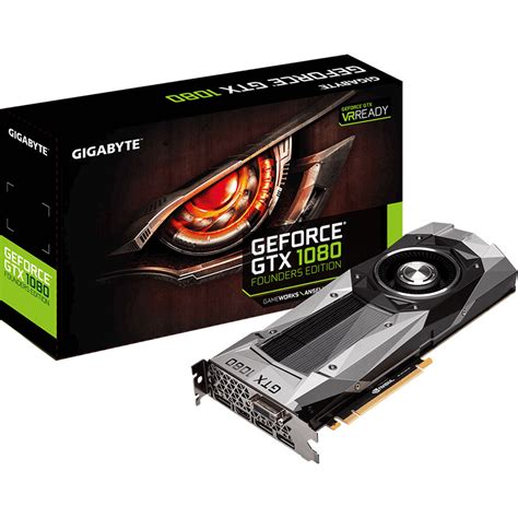 Gigabyte GeForce GTX 1080 Founders Editi GV-N1080D5X-8GD-B B&H