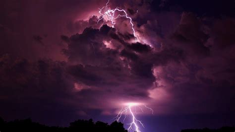 Purple Lightning Wallpapers - Top Free Purple Lightning Backgrounds ...