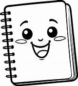 Notebook Coloring Pages Simple Art Bold And Easy Book For sketch template
