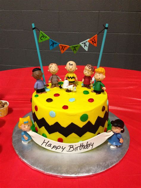 The Best Charlie Brown Birthday Cake - Home, Family, Style and Art Ideas