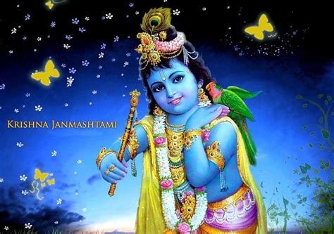 Hindu God Krishna Wallpaper 3d