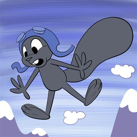 Rocky the Flying Squirrel — Weasyl