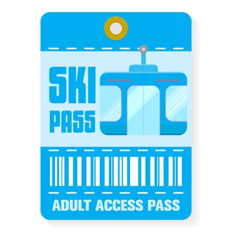 Ski Lift Ticket Illustrations, Royalty-Free Vector Graphics & Clip Art ...