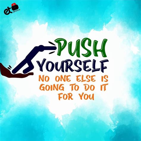 Push Yourself#pushyourself #yourself | Home decor decals, Decor