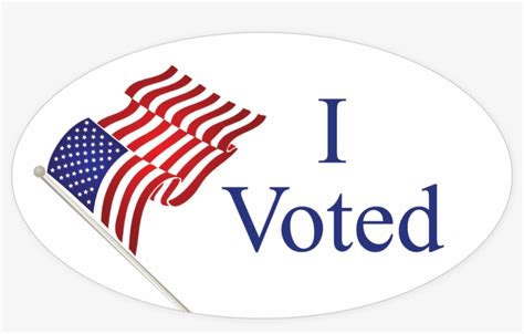 I Voted Sticker Png Clip Art Transparent Stock - Transparent Voting ...