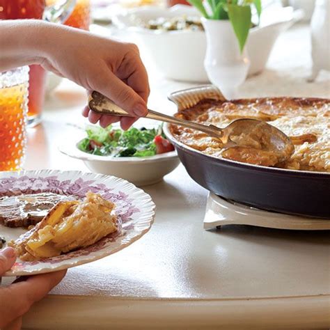 Cheesy Scalloped Potatoes - Paula Deen Magazine | Recipe | Scalloped ...