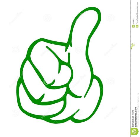 Green Thumb Up Stock Image - Image: 8958871 Thumbs Up Drawing, Wow Emoji, Cartoon Kiss ...