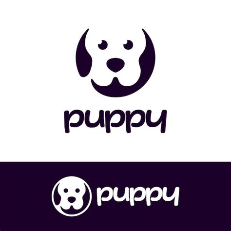 Premium Vector | Dog face logo design inspiration