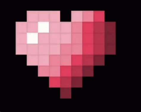 Cute Beating Heart Pixel Art GIF | GIFDB.com