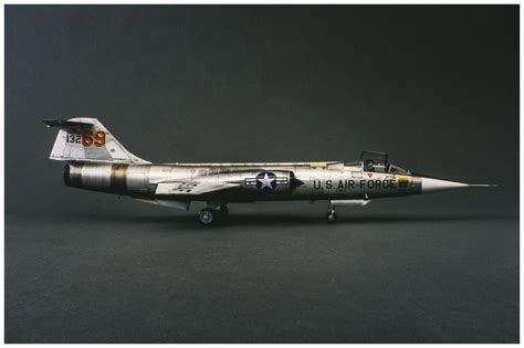 Lockheed F-104C Starfighter (Chuck Yeager) by Christian Ristits "CR-Modellbau" (Eduard 1:48 ...