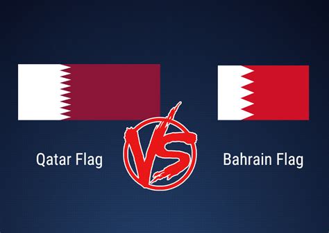 Qatar flag vs Bahrain flag - Flagsmore.com