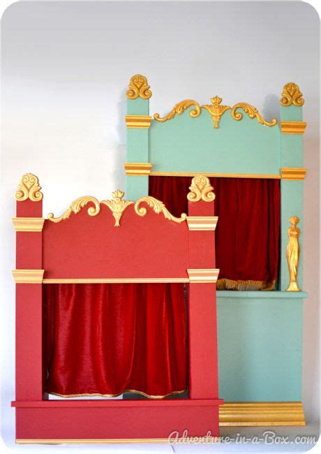 How to Make a Puppet Theatre for Children: DIY Tutorial | Puppets diy ...