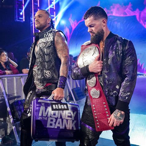 Finn Bálor and Damian Priest | Undisputed WWE Tag Team Championship ...