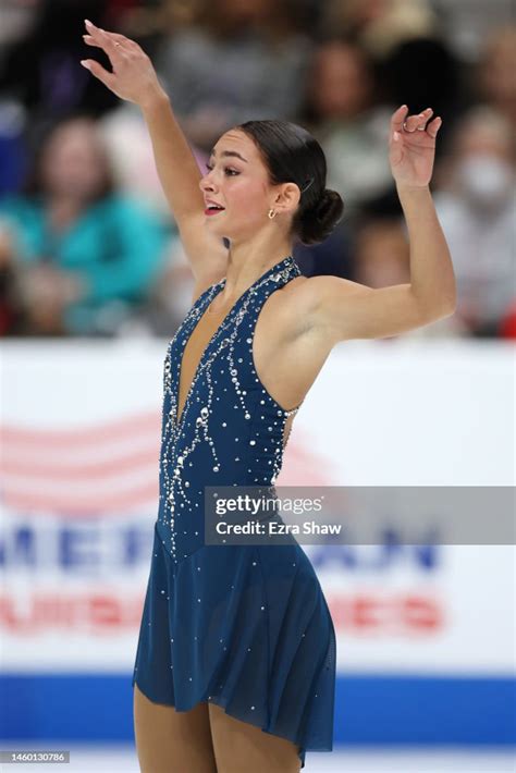 Ava Ziegler skates during the Championship Women's Free Skate on day... News Photo - Getty Images