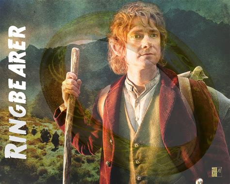 Bilbo Baggins ~ Ringbearer - The Hobbit Fan Art (35371613) - Fanpop