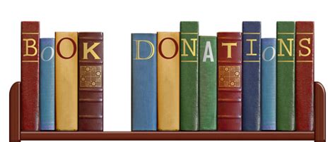 Book donation libraries - DONATION & CHARITY