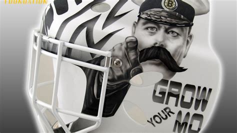 Tim Thomas' mask for Movember is a thing of beauty - NBC Sports