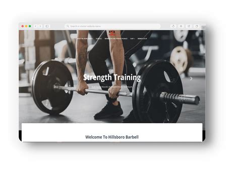 Fitness Website Templates | Free Hosting for Fitness Clubs