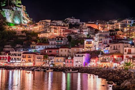 Parga Greece at night | Frank Bosvelt | Flickr