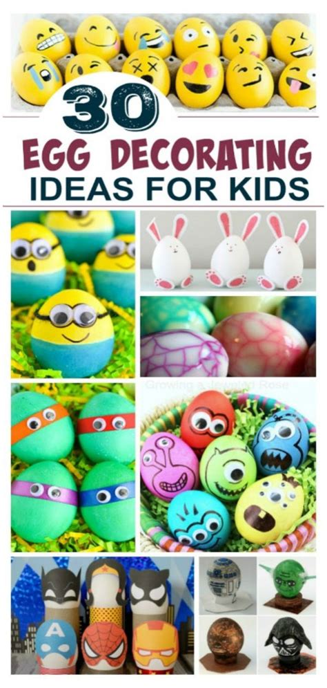 Egg Decorating Ideas