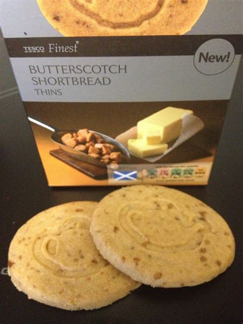 A Review A Day: Today's Review: Tesco Finest Butterscotch Shortbread Thins