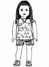 Collection Of American Girl Coloring Pages  Free Printable sketch template