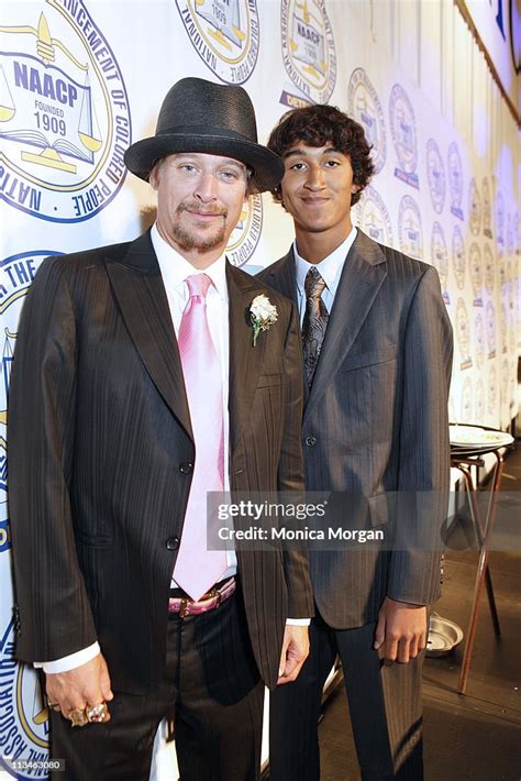 Robert "Kid Rock" Ritchie and Robert Ritchie Jr. attends the 56th... News Photo - Getty Images