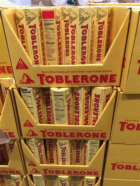 Toblerone Swiss Milk Chocolate Bars Product Information Description ...