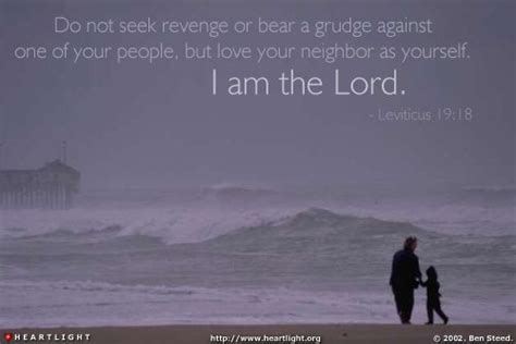 Leviticus 19:18 Illustrated: "I am the Lord" — Heartlight® Gallery