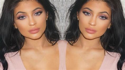 Kylie Jenner Pink Makeup Tutorial - YouTube