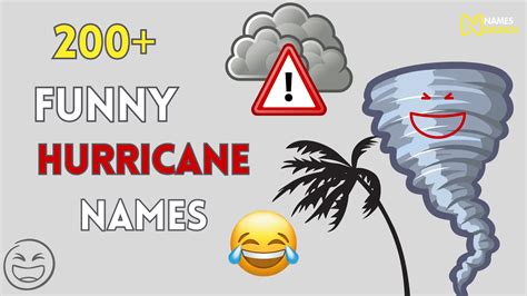 200+ Funny Hurricane Names - Names Crunch