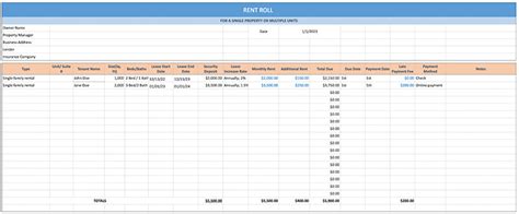 How to Create an Ironclad Rent Roll Template [Free Template]