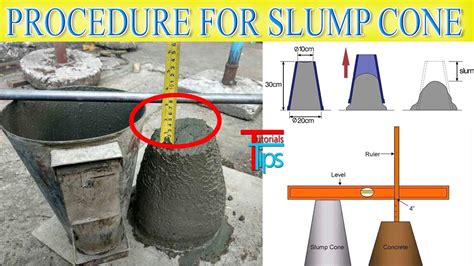 Concrete Work ability test at side | Slump cone test procedure - YouTube