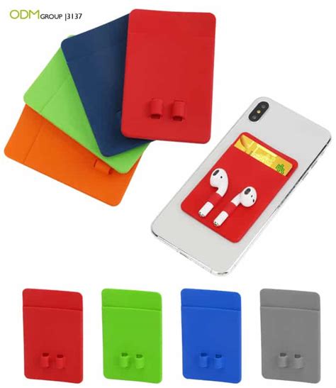 Custom Silicone Phone Wallet- Brilliant Promo Gift for Product Launch