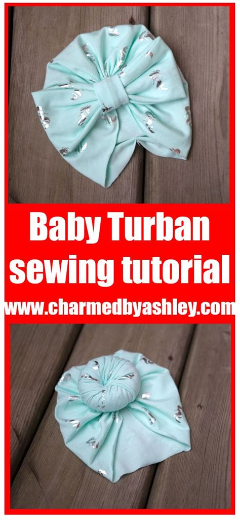 Newborn Baby Turban hat | Sewing tutorials, Baby turban hat, Baby turban