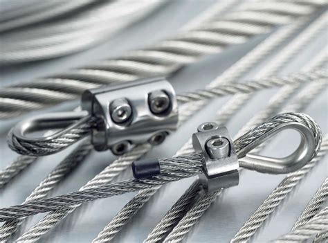 4.8mm Steel Wire Rope Sling Cable Assemblies With Clip / Eye Hook Thimble