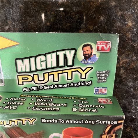 Mighty Putty 3 Pack Billy Mays Fix & Seal Epoxy As Seen TV - NEW US3 | eBay