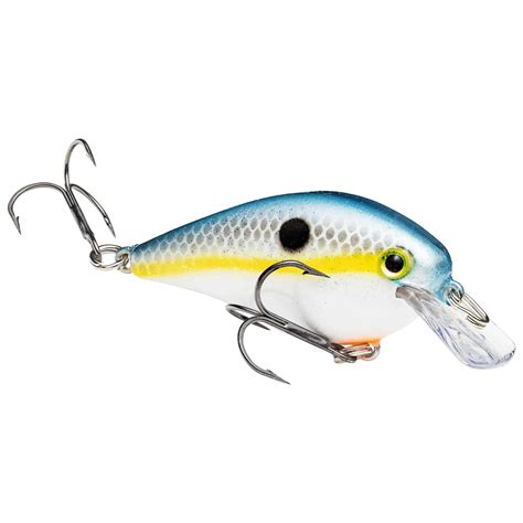 Strike King KVD 1.0 Squarebill Crankbait - Sexy Shad - TackleDirect