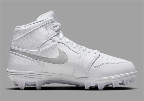 Air Jordan 1 Cleats White Neutral Grey Release Date | SneakerNews.com