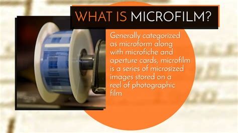 Microfilm Types, Differences, and Uses