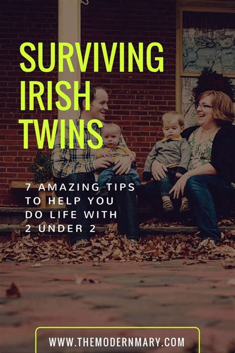 How I Survived Irish Twins-and You Can too - The Modern Mary