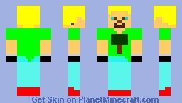 white steve Minecraft Skin