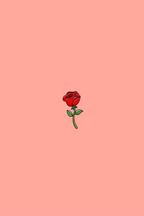 Aesthetic Roses, Aesthetic Flowers Cartoons HD phone wallpaper | Pxfuel