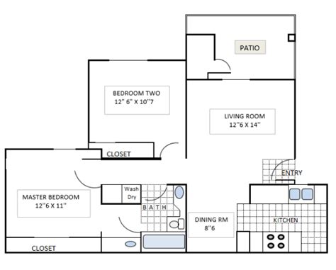 Floor Plans of Lincoln Park Apartments in Corona, CA