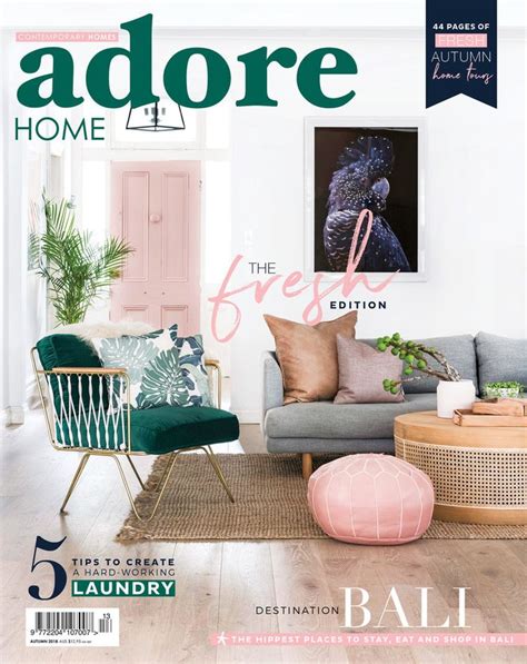 House and home magazine, Interior design magazine, Character home