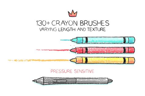 Wax crayon AI brushes #crayon#Wax#AI#Brushes Pack Of Crayons, Wax ...