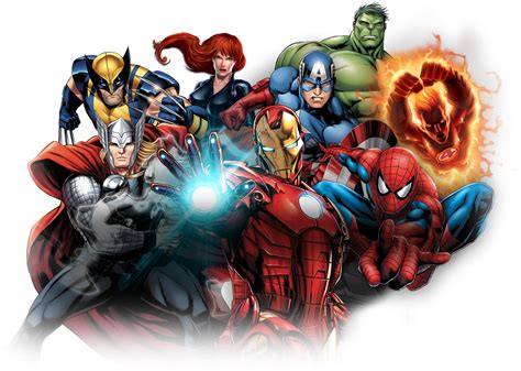 Marvel Cartoon Characters Png | Images and Photos finder