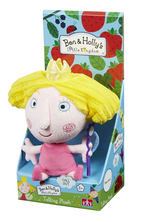 Buy Character Options Ben & Holly's Little Kingdom 18cm Talking Holly Soft Plush Toy Online at ...