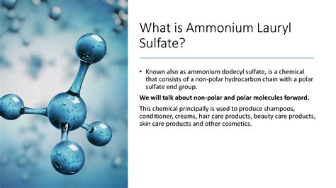 SOLUTION: Ammonium lauryl sulfate presentacion - Studypool