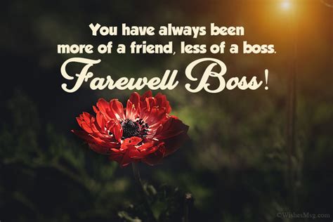 Pin on Farewell Quotes for Boss